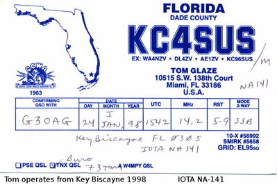 Key Biscayne island   IOTA NA-141
