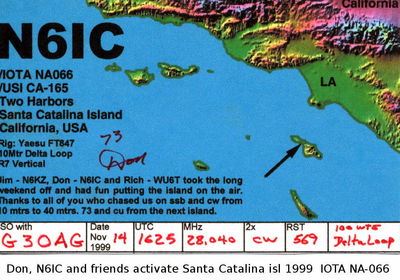 Santa Catarina island  IOTA NA-066
