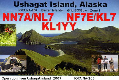 Ushagat island  IOTA NA-206
