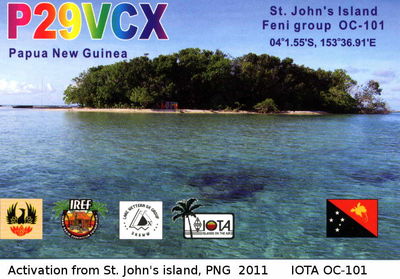 St. John's island    IOTA OC-101
