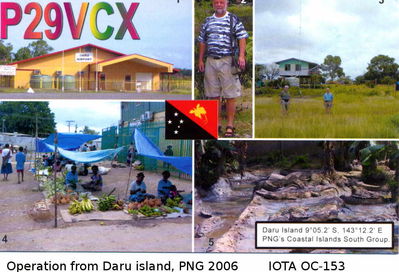 Daru island     IOTA OC-153
