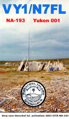 Herschel island, Yukon  IOTA NA-193
