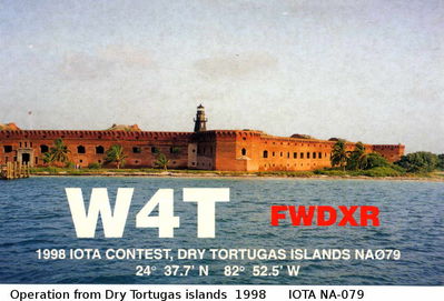 Dry Tortugas islands IOTA NA-079
